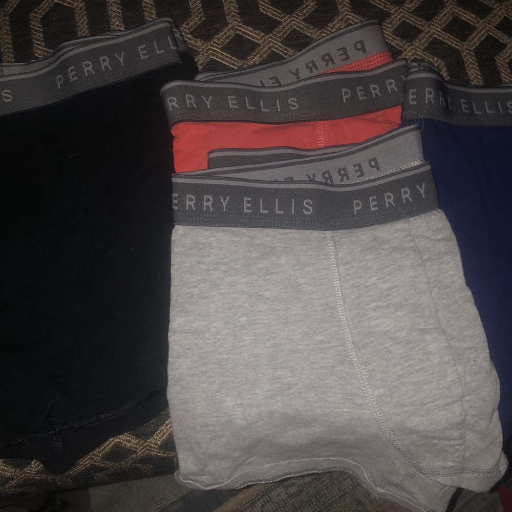 Perry Ellis Men's Underwear - Black, Red, Gray